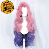【In Stock】Game League Of Legends Cosplay Gradient Color Fluffy Seraphine Wig Wigs